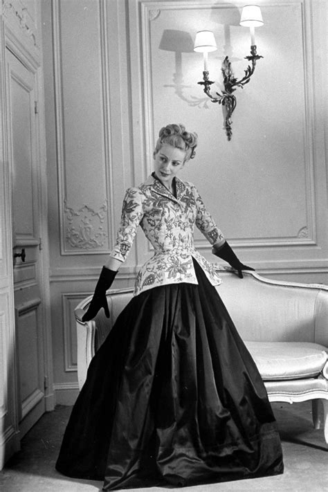 vintage dior model|christian Dior gowns 1940s.